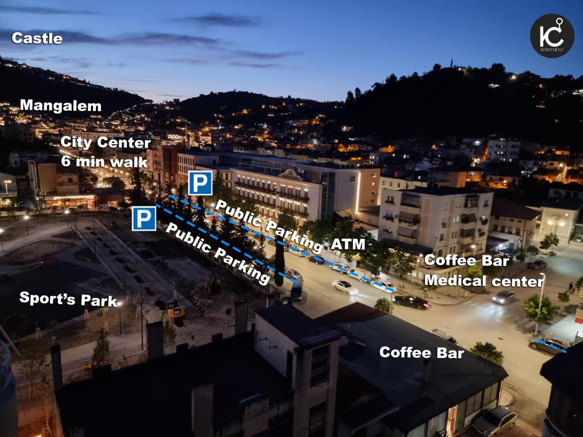 Kc Apartment Μπεράτ Εξωτερικό φωτογραφία