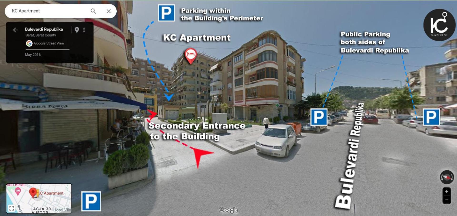 Kc Apartment Μπεράτ Εξωτερικό φωτογραφία