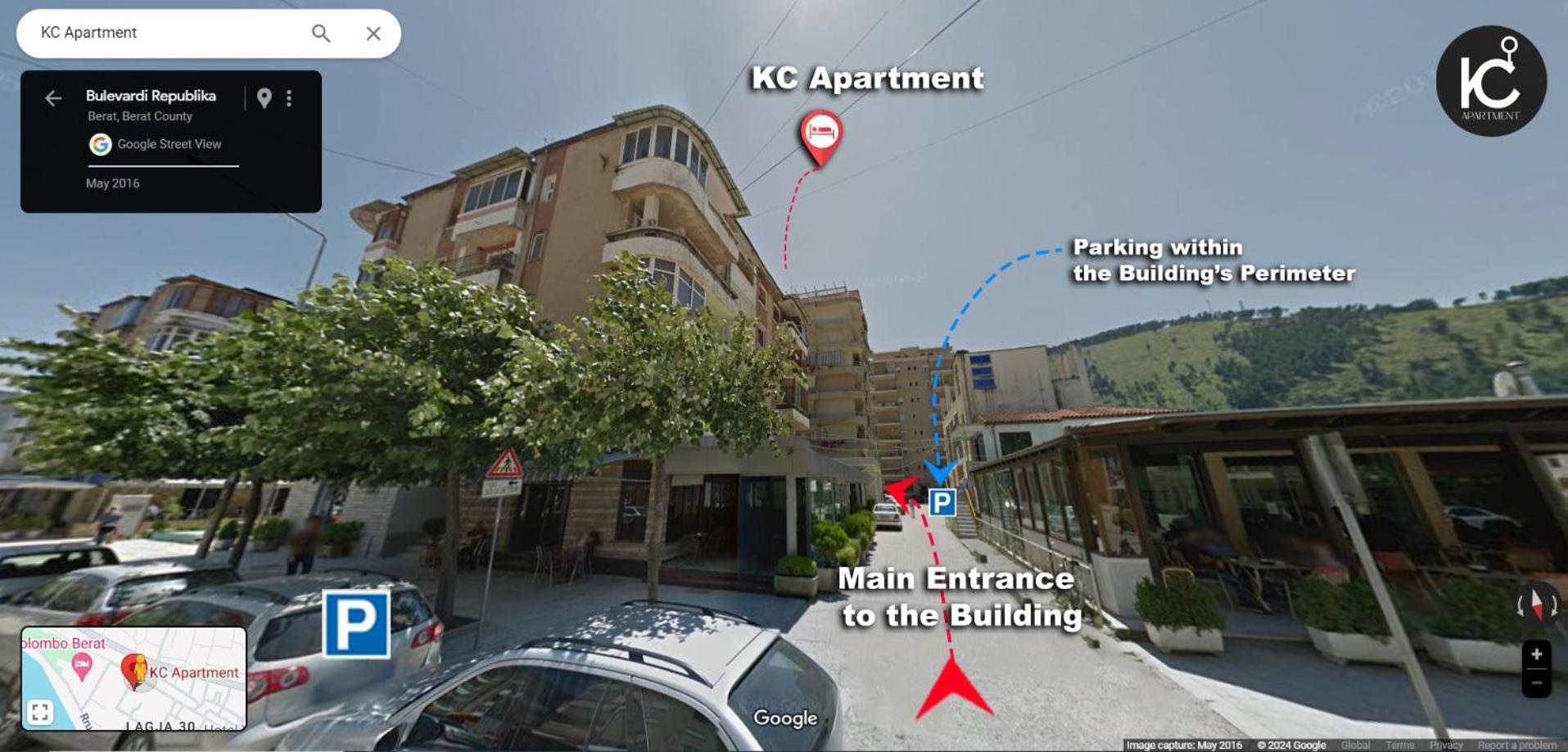 Kc Apartment Μπεράτ Εξωτερικό φωτογραφία