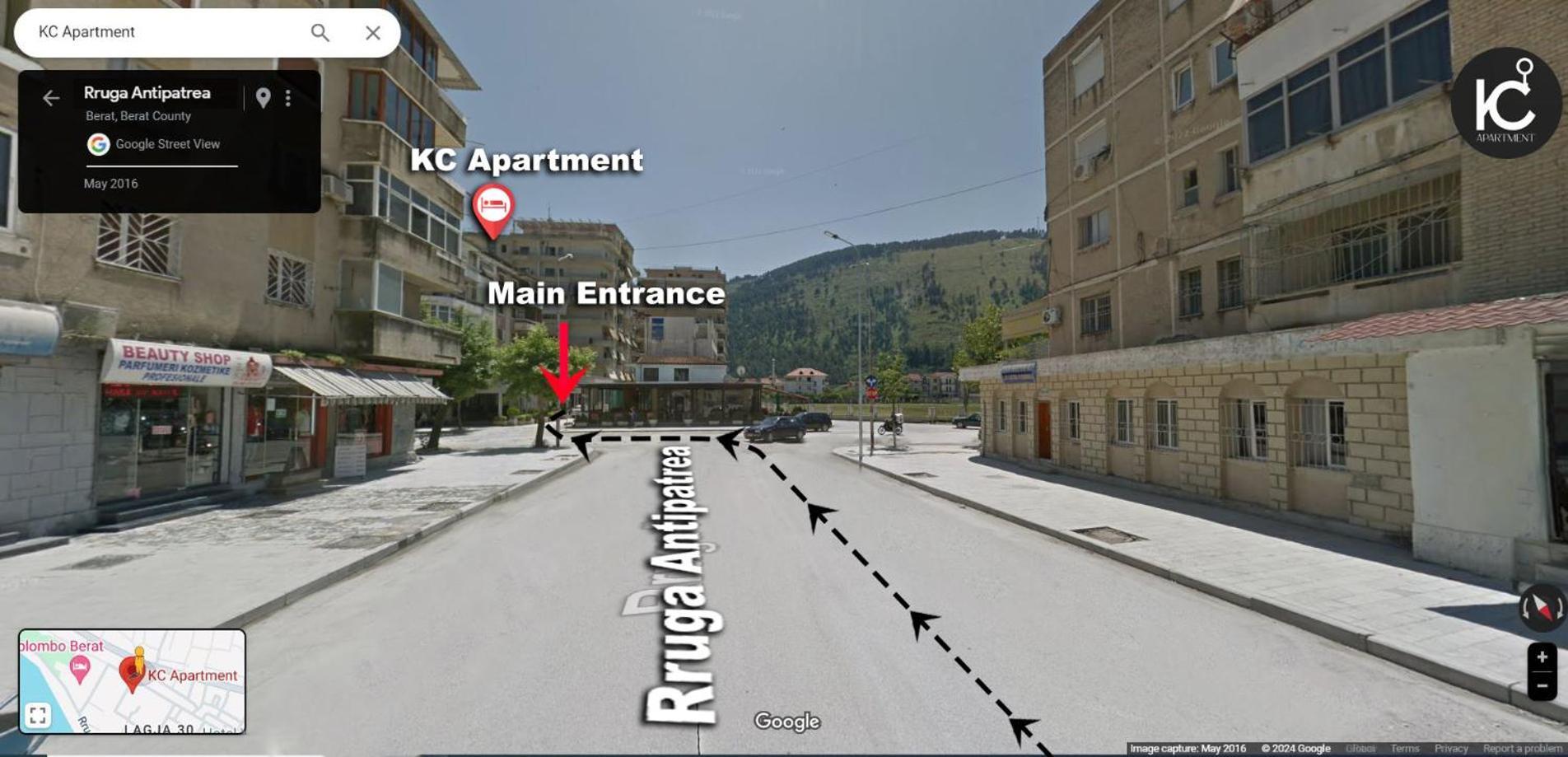 Kc Apartment Μπεράτ Εξωτερικό φωτογραφία